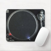 Tapis de souris platine DJ (Avec souris)