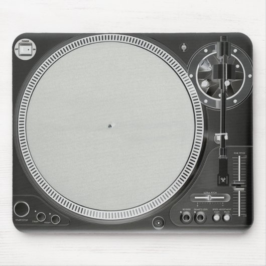 Tapis de souris platine DJ (Devant)