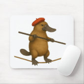 Tapis De Souris Platon ornithorynque funambule (Avec souris)