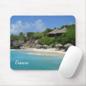 Tapis De Souris Playa Kalki, Curaçao (Avec souris)
