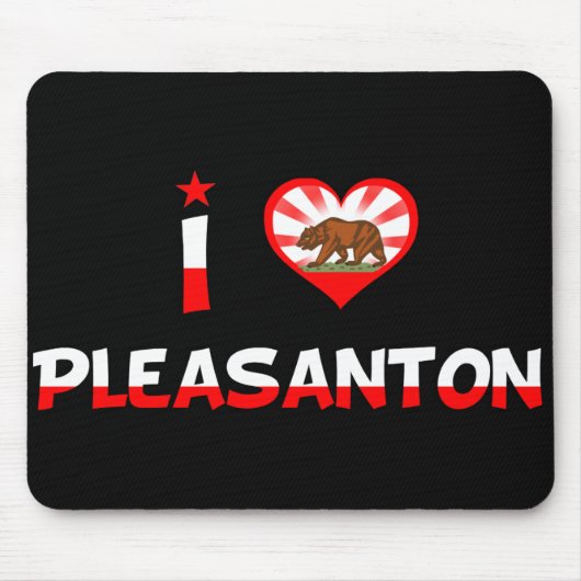 Tapis De Souris Pleasanton, CA (Devant)