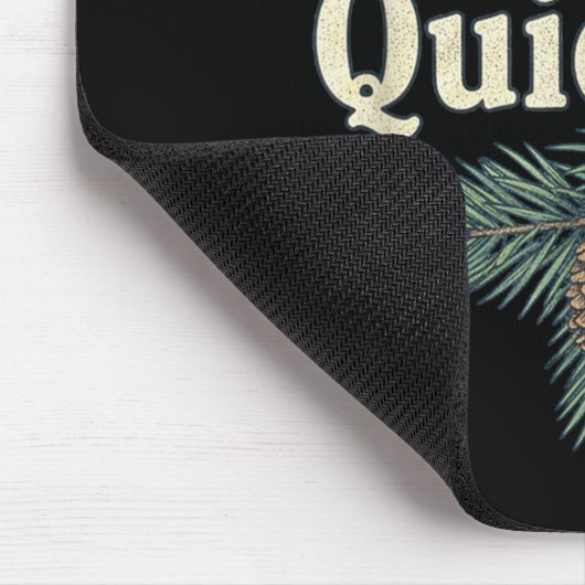 Tapis De Souris Please Chew Quieter Christmas Funny Novelty (Coin)