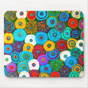 Tapis De Souris Plein cercle Mousepad 1