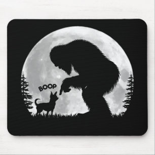 Tapis De Souris Plein Lune Bigfoot Chihuahua Boop