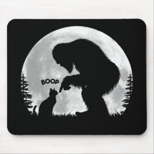 Tapis De Souris Pleine lune Bigfoot Cat Boop