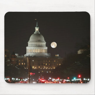 Tapis De Souris Pleine lune de bâtiment de capitol des USA