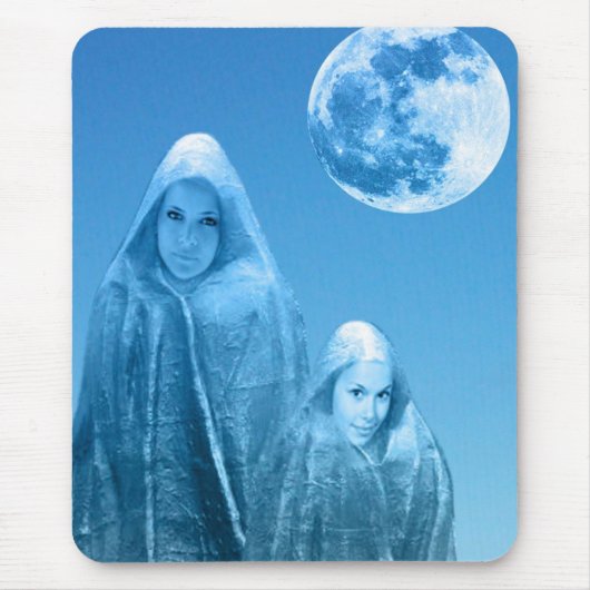 Tapis De Souris Pleine lune en hausse (Devant)