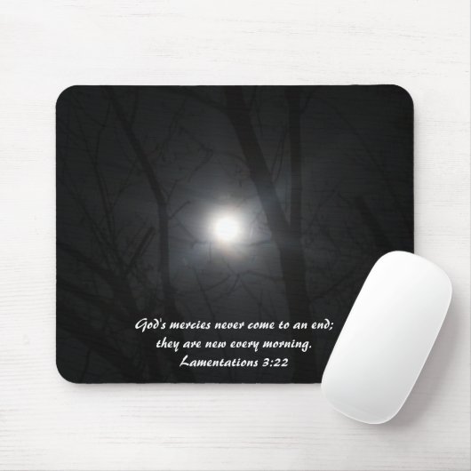 Tapis De Souris Pleine lune Mousepad (Avec souris)