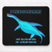 Tapis De Souris Plesiosaurus Dinosaur (Devant)