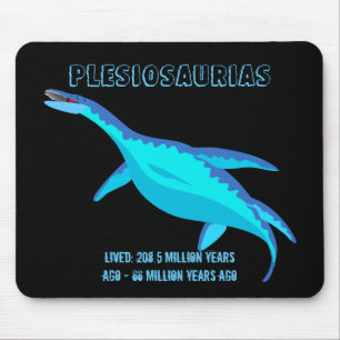 Tapis De Souris Plesiosaurus Dinosaur