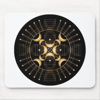 Tapis De Souris Plexus Solaire Chakra Ombre Mandala Souris