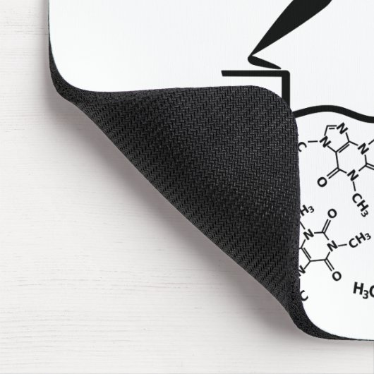 Tapis De Souris Plongée Dans La Caféine (Coin)