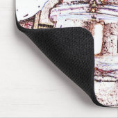 Tapis De Souris Plongeur de mer profonde (Coin)