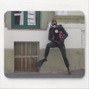 Tapis De Souris Plongeur Scuba