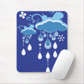 Tapis De Souris Pluie (Avec souris)