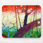 Tapis De Souris Plum à fleurs (après Hiroshige), Van Gogh (Devant)