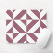 Tapis De Souris Plum Geometric Deco Cube Pattern (Avec souris)