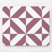 Tapis De Souris Plum Geometric Deco Cube Pattern (Devant)