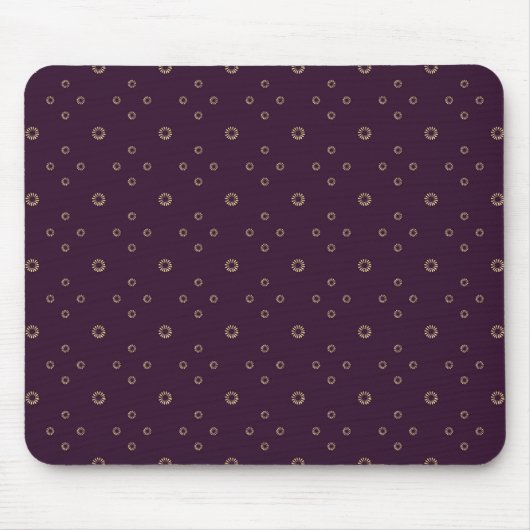 Tapis De Souris Plum | Golden Zinnia Sun (Devant)
