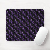 Tapis De Souris Plum violet luxueux Glam Mousepad (Avec souris)
