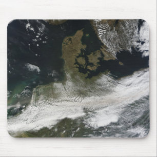 Tapis De Souris Plume de cendre du volcan 2 d'Eyjafjallajokull