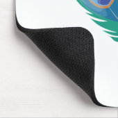 Tapis De Souris Plume de paon (Coin)