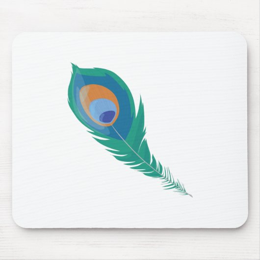 Tapis De Souris Plume de paon (Devant)