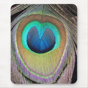 Tapis De Souris plume de paon