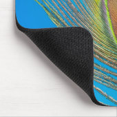 Tapis De Souris Plume de queue de paon (Coin)