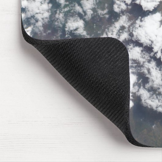 Tapis De Souris Plume monte du volcan Nyiragongo en RDC (Coin)