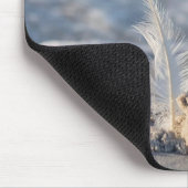 Tapis De Souris Plume, Plage, Sable (Coin)