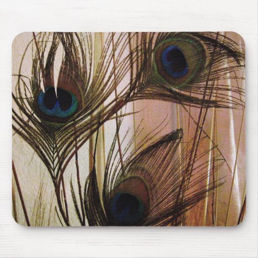 Tapis De Souris Plumes de paon (Devant)