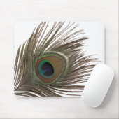 Tapis De Souris Plumes de paon (Avec souris)