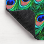 Tapis De Souris Plumes de paon_ (Coin)