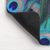 Tapis De Souris Plumes de paon (Coin)