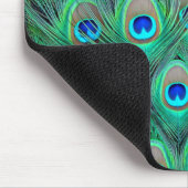 Tapis De Souris Plumes de paon (Coin)