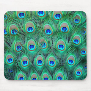 Tapis De Souris Plumes de paon