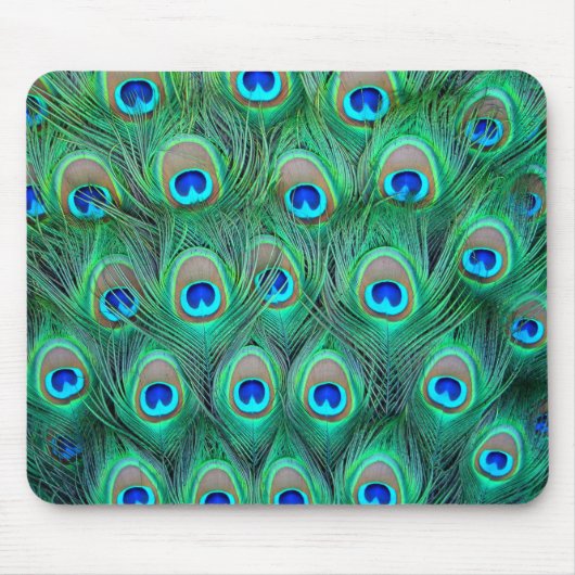 Tapis De Souris Plumes de paon (Devant)