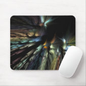 Tapis De Souris Plumes de paon (Avec souris)