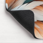 Tapis De Souris Plumes pastel doux (Coin)