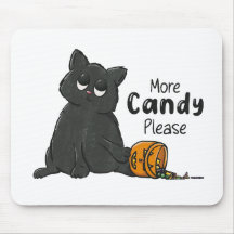 Plus de bonbons s'il vous plaît Halloween Chat Noi