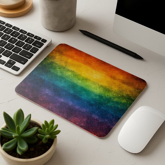 Tapis De Souris Plus de fierté moins de préjugés Mois de la fierté