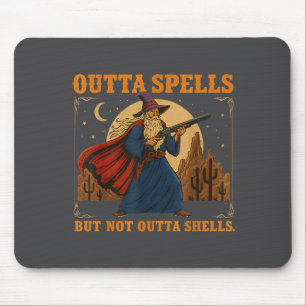 Tapis De Souris Plus de sorts mais pas sans coquilles Magicien Fan