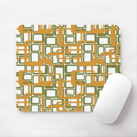 Tapis De Souris Plus D'Ouverture Des Rectangles Modernes Du Milieu (Avec souris)
