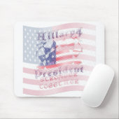 Tapis De Souris Plus forte ensemble USA Hillary 4 Président améric (Avec souris)