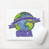 Tapis De Souris Plus grand Oma du monde (Avec souris)