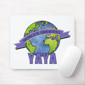 Tapis De Souris Plus grand YaYa du monde (Avec souris)