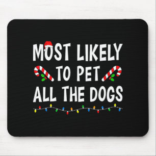 Tapis De Souris Plus susceptible d'avoir un Noël Xmas en famille a