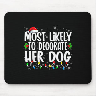 Tapis De Souris Plus susceptible de décorer le pull de Noël de sa