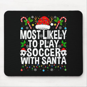 Tapis De Souris Plus susceptible de jouer au football avec le Père